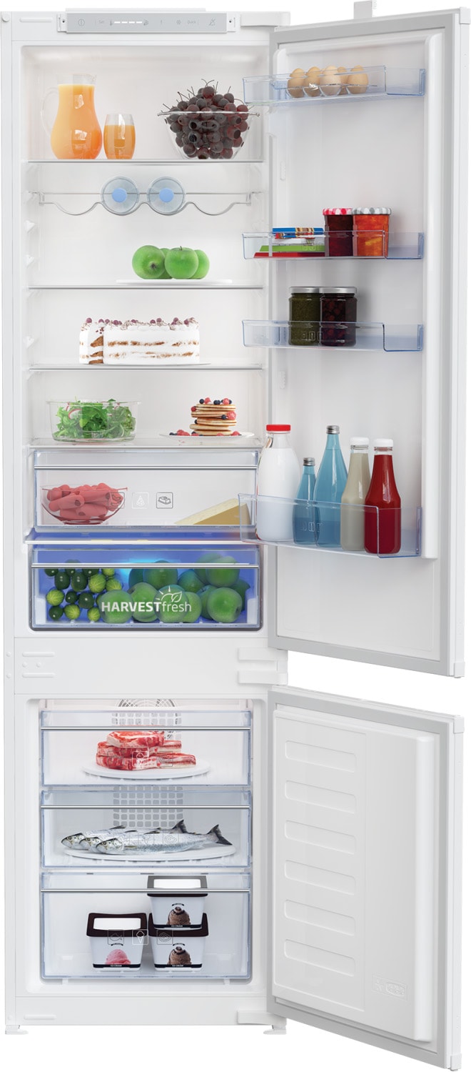 Réfrigérateur congélateur encastrable BEKO 289L No Frost Blanc BCHA306E4SN
