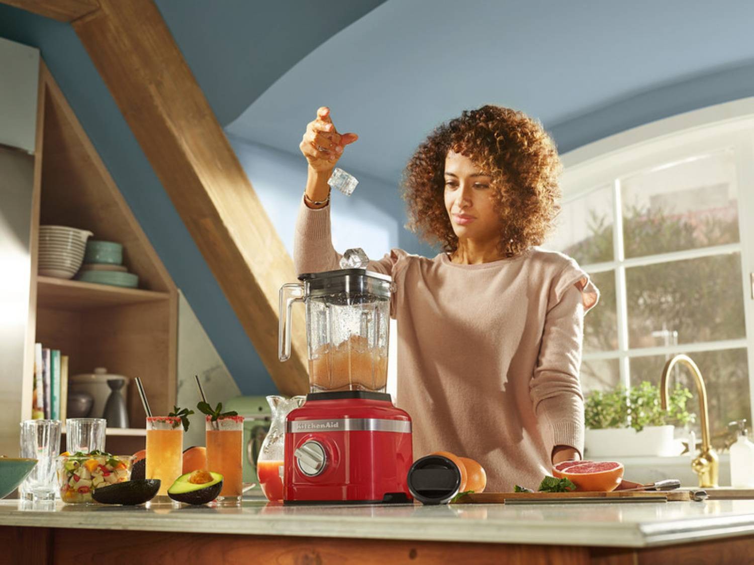 Blender KITCHENAID K150 1.4L Rouge Empire - 5KSB1325EER Blender KITCHENAID K150 1.4L Rouge Empire - 5KSB1325EER