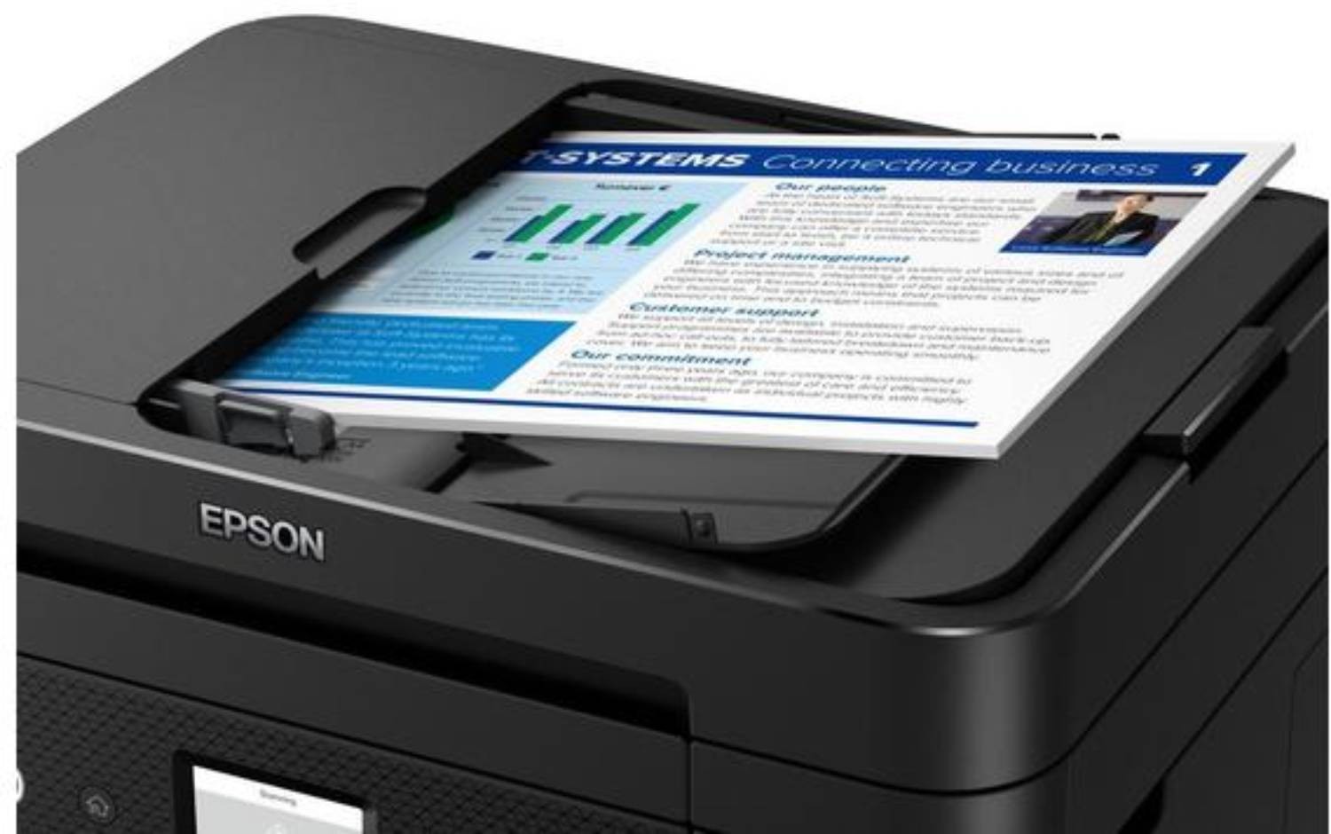Imprimante multifonction jet d'encre EPSON WorkForce WF-2965DWF 4 en 1 Noir - WF-2965DWF