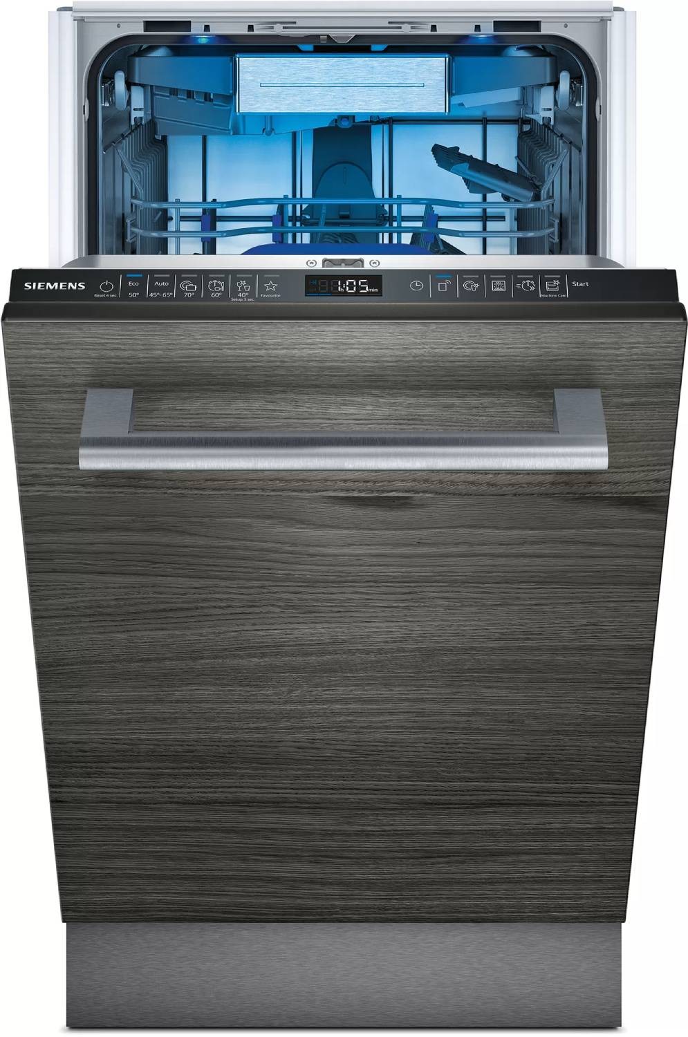 SIEMENS Lave vaisselle tout integrable 45 cm IQ500 10 couverts SR65YX11ME SIEMENS Lave vaisselle tout integrable 45 cm IQ500 10 couverts SR65YX11ME