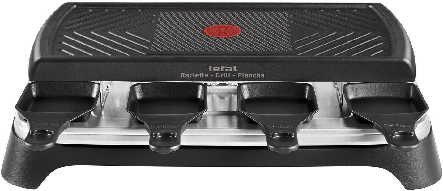 Raclette Multifonction TEFAL 8 personnes 1350W Noir RE459812
