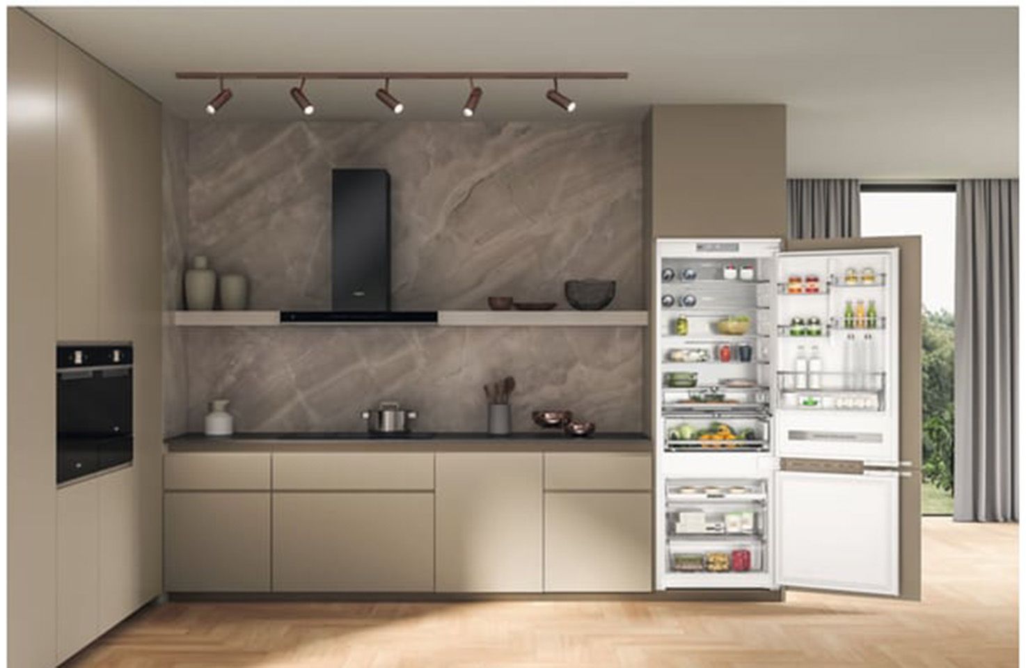 Réfrigérateur congélateur encastrable WHIRLPOOL  - WHSP70T232P