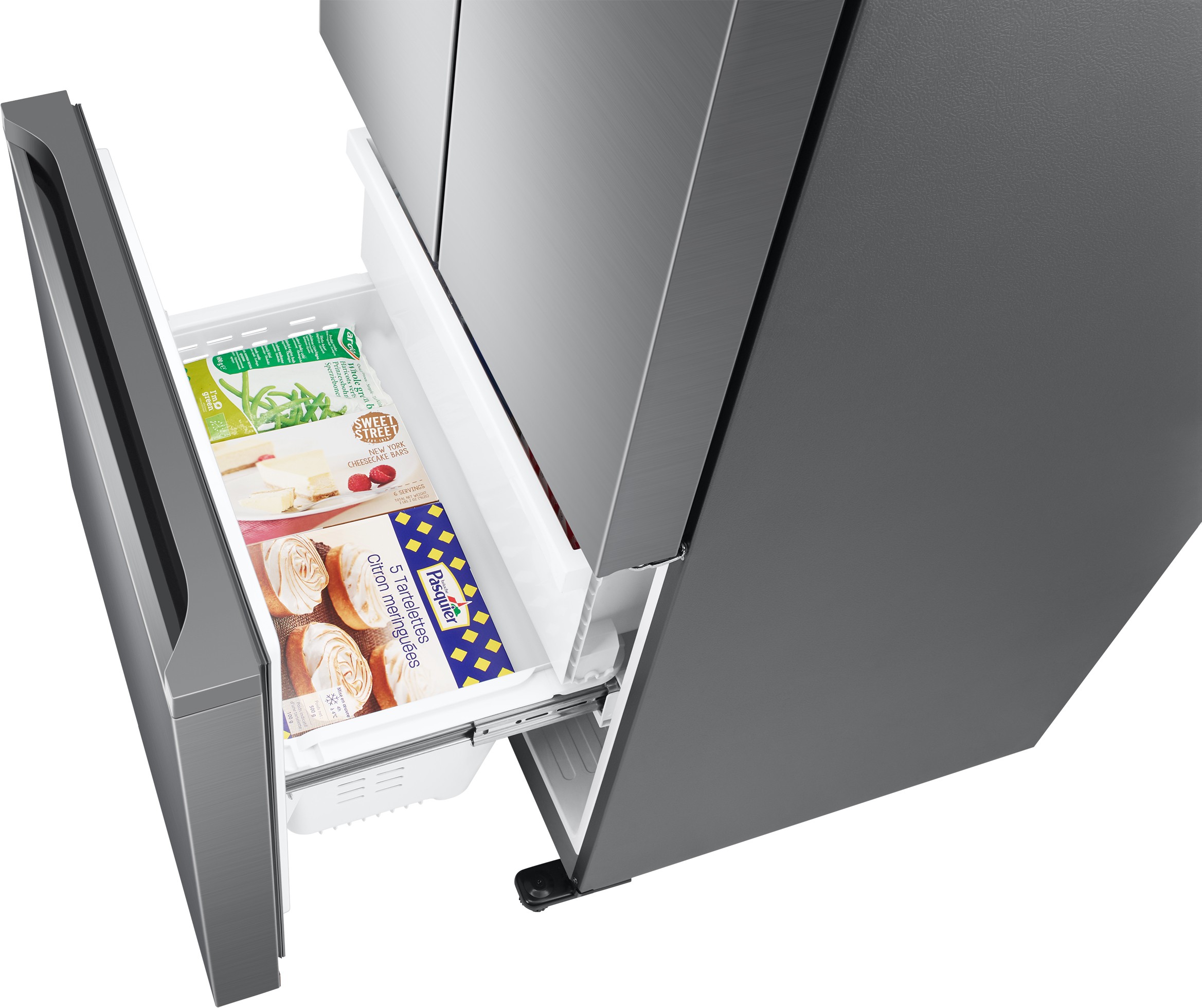 SAMSUNG Réfrigérateur 3 portes Froid Ventilé Plus 496L Inox