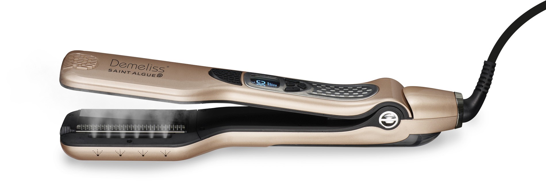 SAINT ALGUE Lisseur Titanium pro 3947 + mini brosse Demeliss - 3947