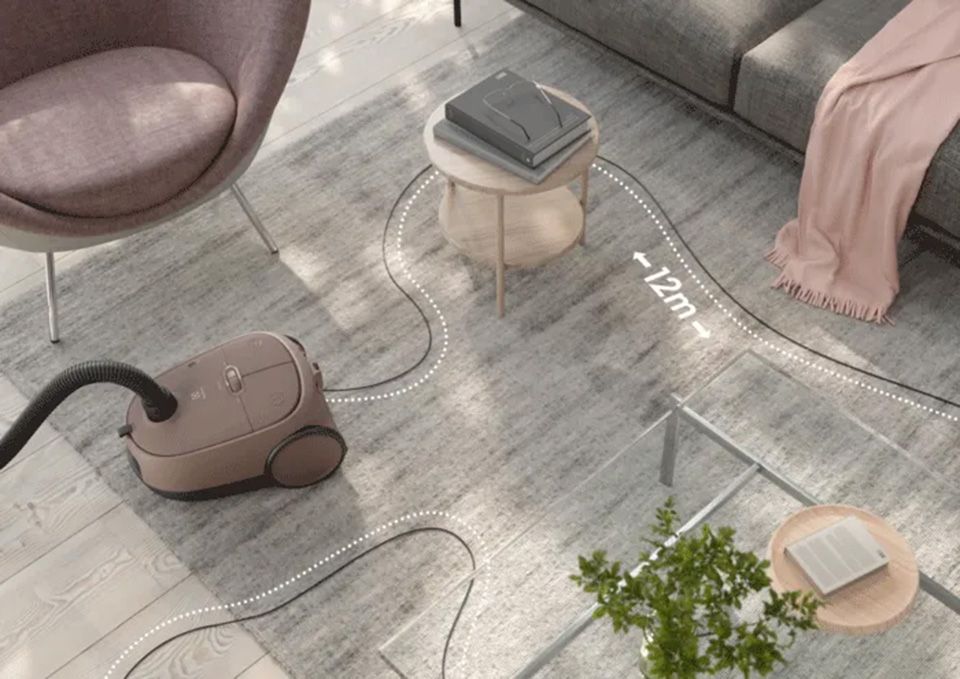 Aspirateur traîneau ELECTROLUX Walnut Brown 550W Marron - EB61C3WBF