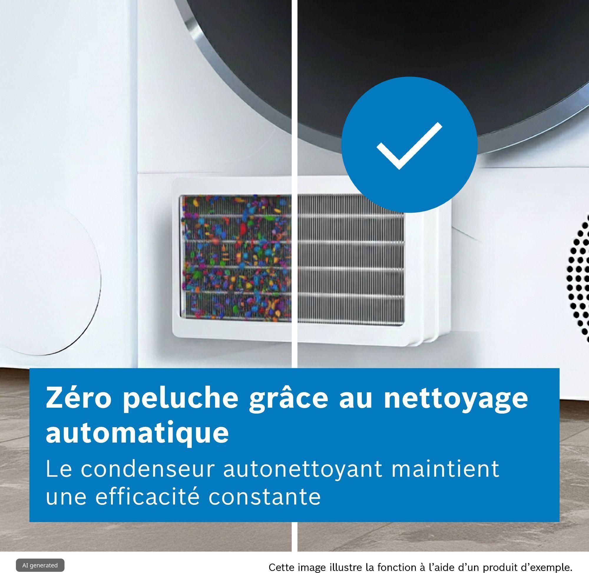 Sèche-linge pompe à chaleur BOSCH  - WQN246D0FR