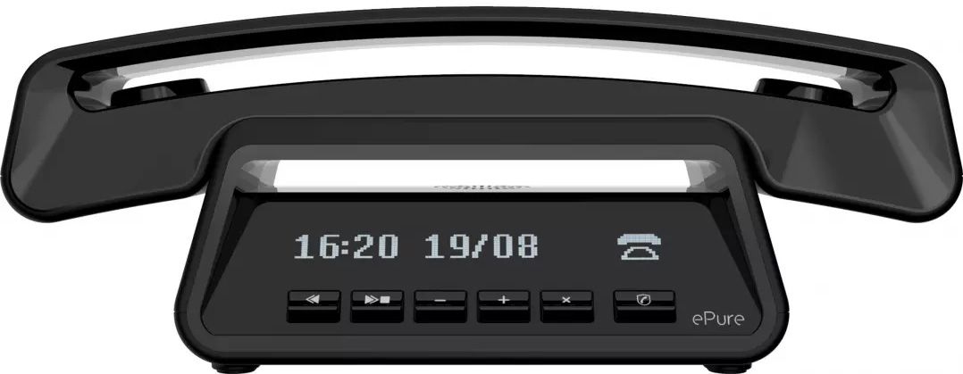 Téléphone sans fil ALCATEL Compatible Box Répondeur 30min Noir EPUREPREMIUMNOIR