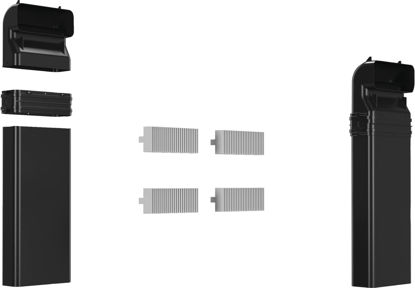 Kit d'évacuation NEFF Filtres acoustiques 60 cm Z861KE1