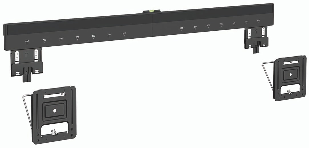 Support mural NEDIS Fixe 43-100'' Max 75kg Noir TVWM5090BK