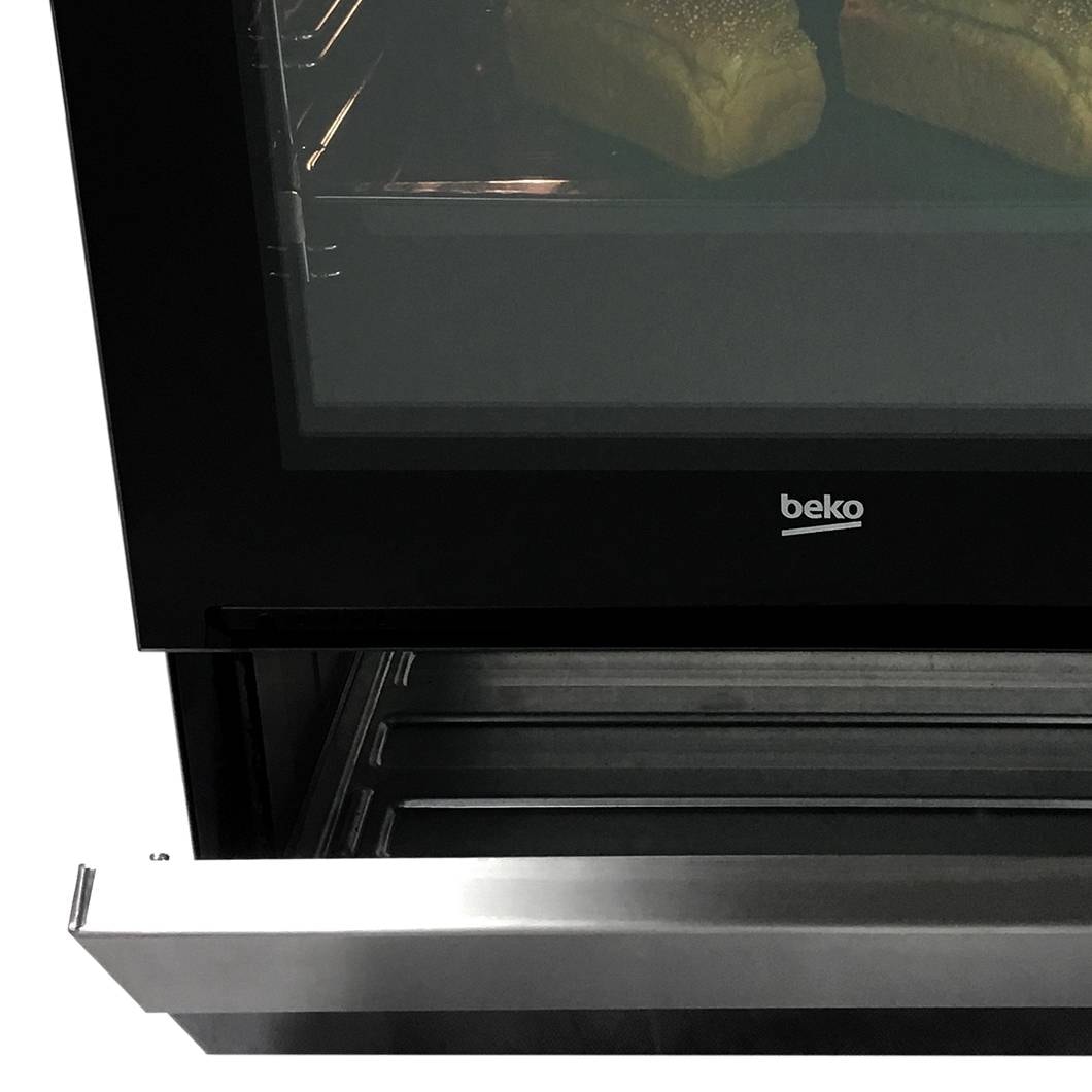 Cuisiniere vitroceramique BEKO 4 Foyers, 60L, Blanc - FSS57100GW Cuisiniere vitroceramique BEKO 4 Foyers, 60L, Blanc - FSS57100GW