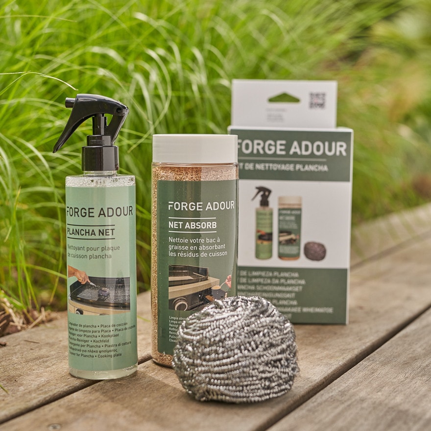 Accessoire plancha FORGE ADOUR Nettoyant Fonte Emaillee Inox - KITDENETTOYAGEABSORB