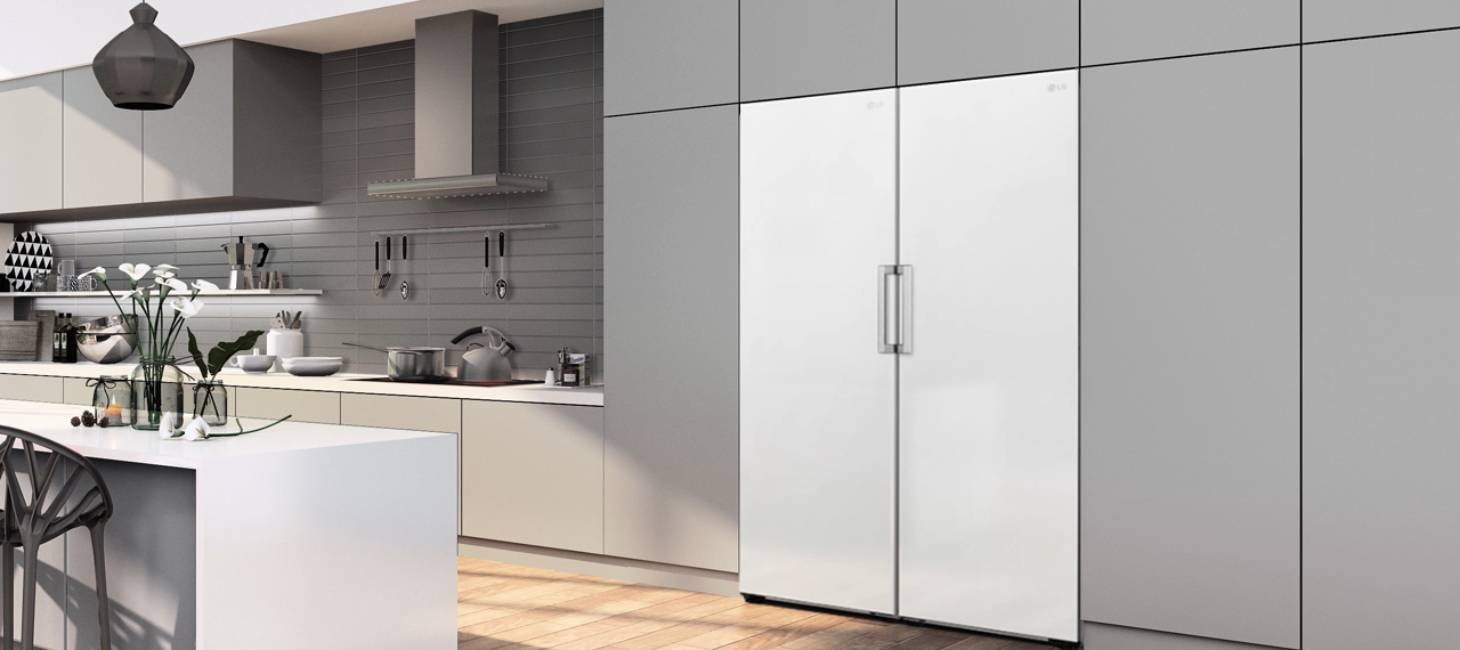Congélateur armoire LG Compresseur Smart Inverter Smart Diagnosi 324L Blanc - GFT61SWCSE Congélateur armoire LG Compresseur Smart Inverter Smart Diagnosi 324L Blanc - GFT61SWCSE