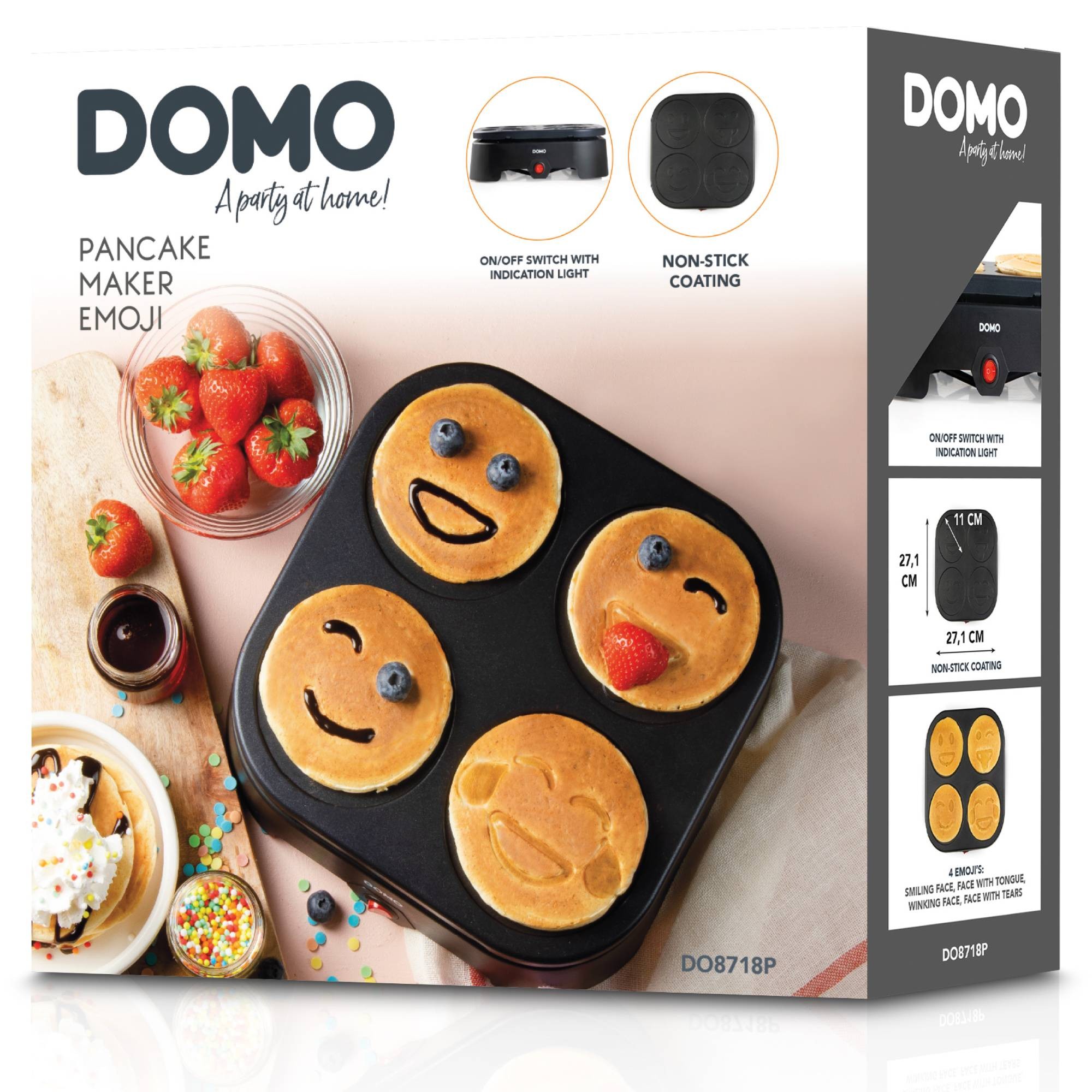 Crêpière DOMO  - DO8718P