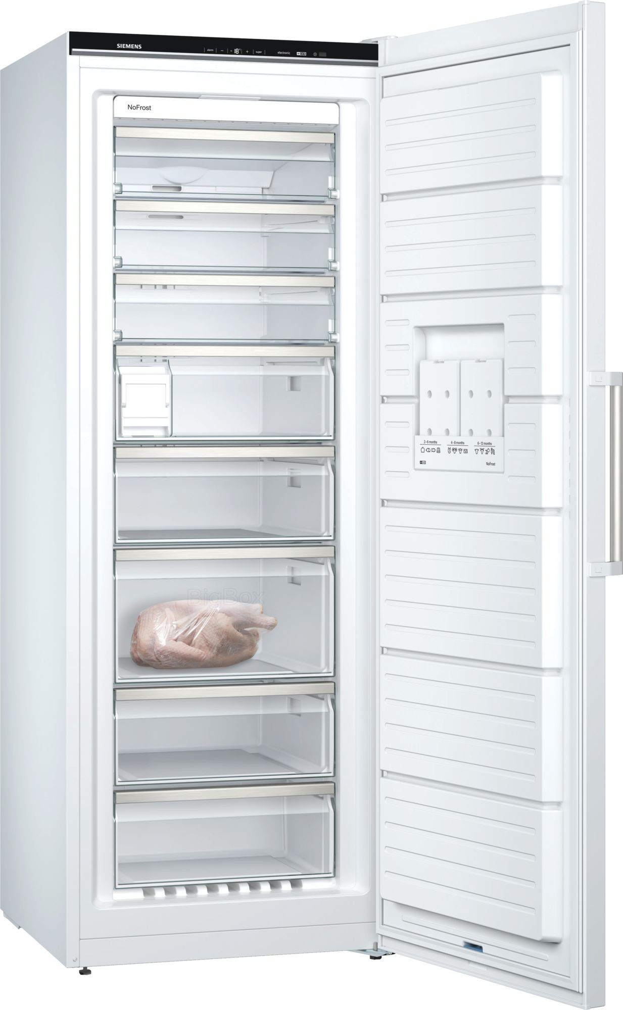 SIEMENS Congélateur armoire 365 litres - GS58NAWDV