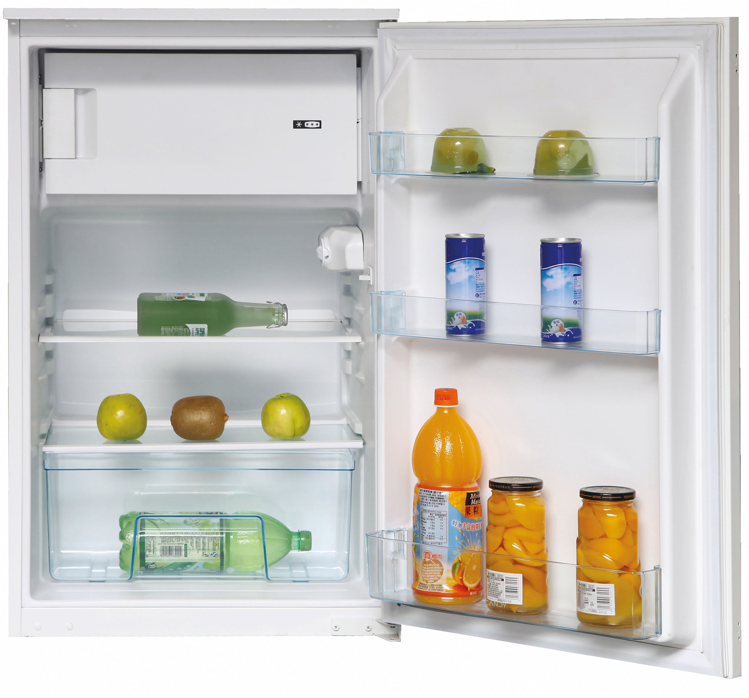 Réfrigérateur encastrable 1 porte CANDY 116L Froid Statique CM4S59EW