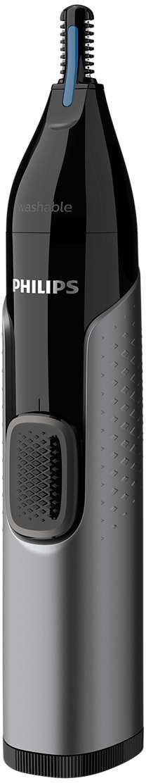 Tondeuse nez et oreilles PHILIPS Pile AA Housse 2 sabots Protective Guard NT3650/16