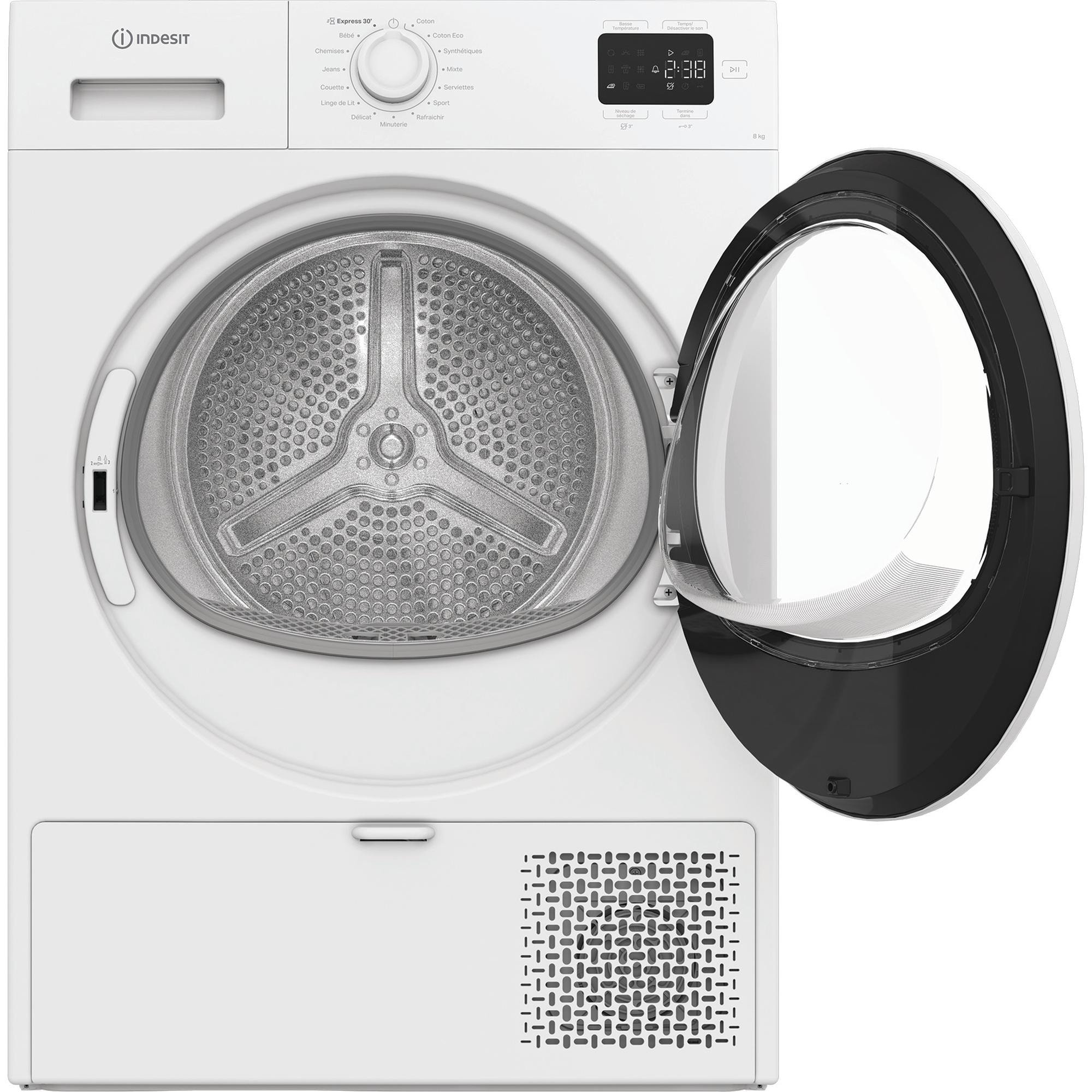 Sèche-linge pompe à chaleur INDESIT - CYSD82DWWFR Sèche-linge pompe à chaleur INDESIT - CYSD82DWWFR