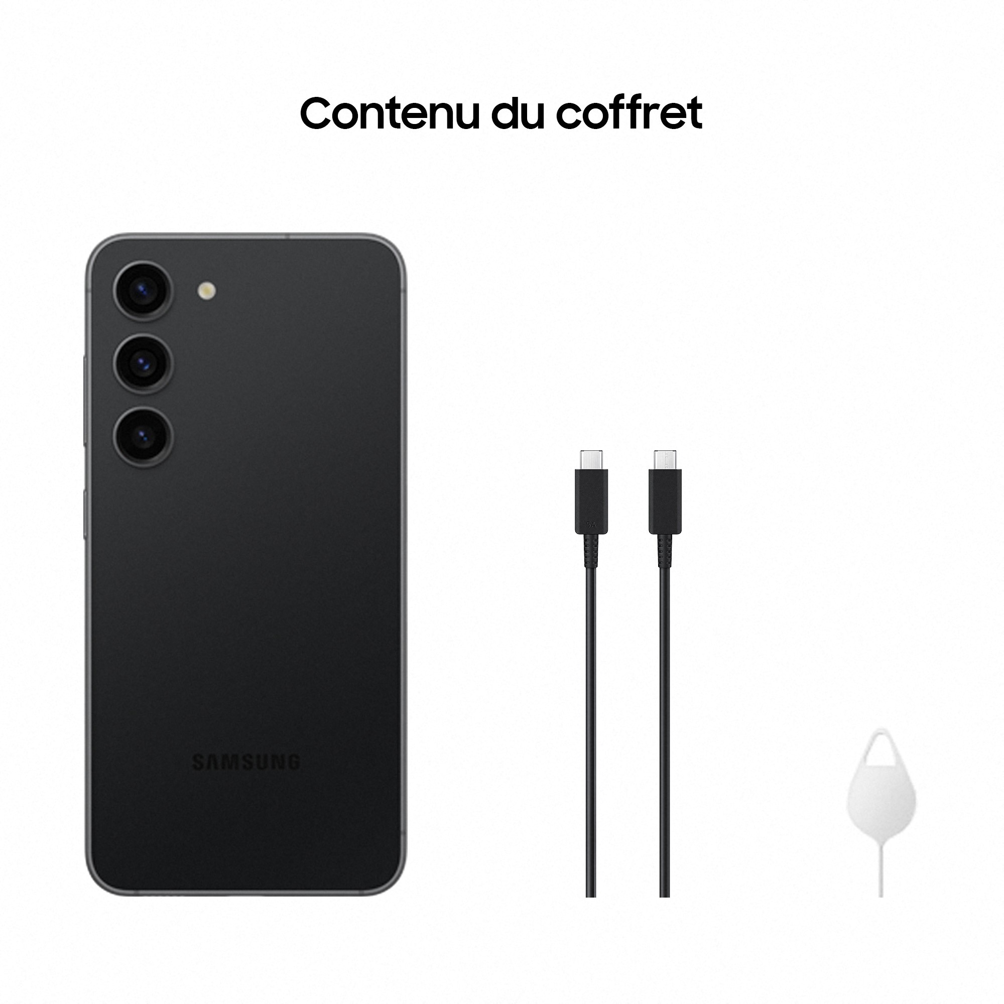 Smartphone SAMSUNG Galaxy S23+ 512Go Noir - GALAXY-S23P-512NOIR Smartphone SAMSUNG Galaxy S23+ 512Go Noir - GALAXY-S23P-512NOIR
