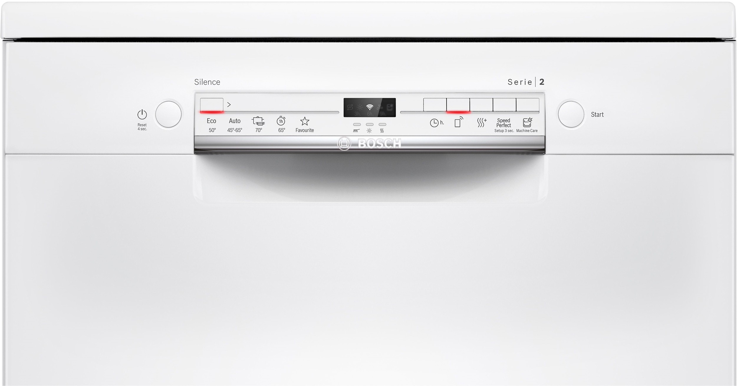 BOSCH Lave vaisselle 60 cm Série 2 Home Connect ExtraDry 48dB 12 couverts - SMS2ITW12E
