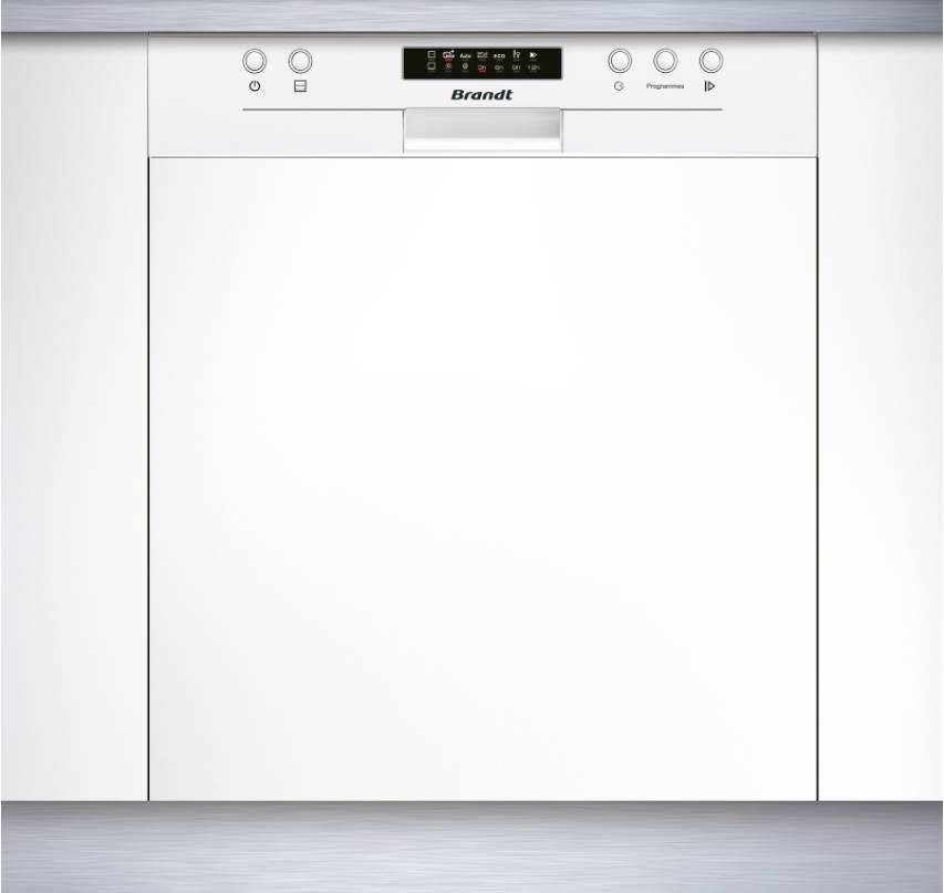 BRANDT Lave vaisselle integrable 60 cm AquaSafe 44dB 14 couverts BRANDT Lave vaisselle integrable 60 cm AquaSafe 44dB 14 couverts