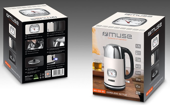 Bouilloire MUSE  - MS-020SC