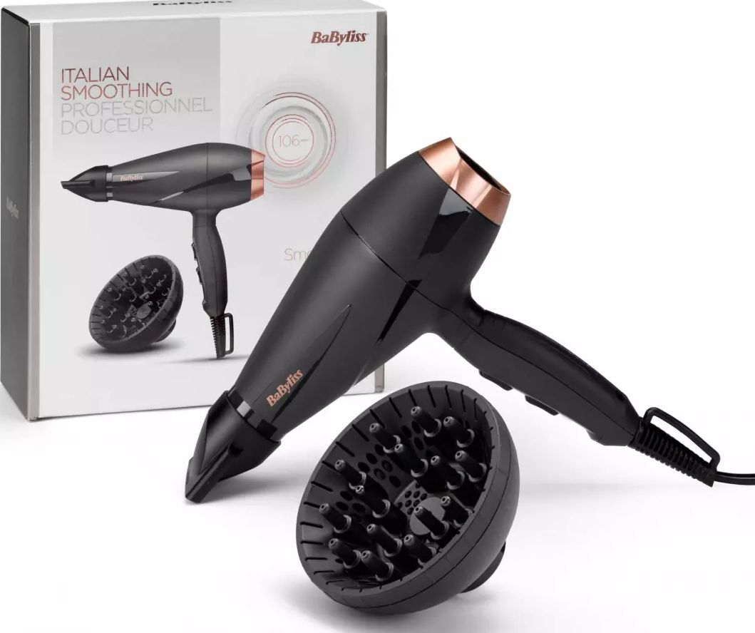 Sèche-cheveux BABYLISS Ionique 2100W Noir - 6709DE