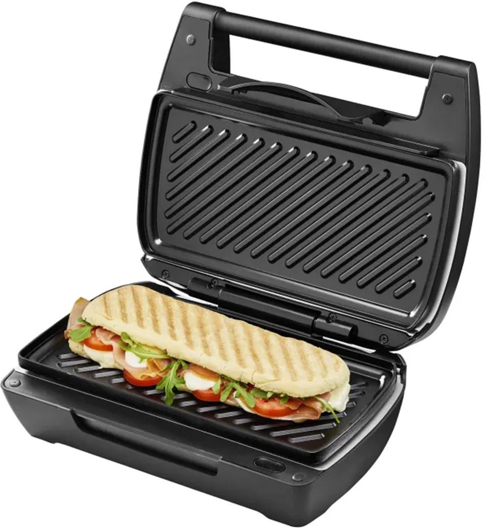 Gaufrier LAGRANGE Plaques interchangeables 900W Noir - 28362