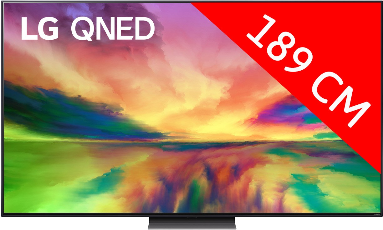 TV QNED 4K 189 cm LG ThinQ AI 100Hz 75" - 75QNED81 TV QNED 4K 189 cm LG ThinQ AI 100Hz 75" - 75QNED81