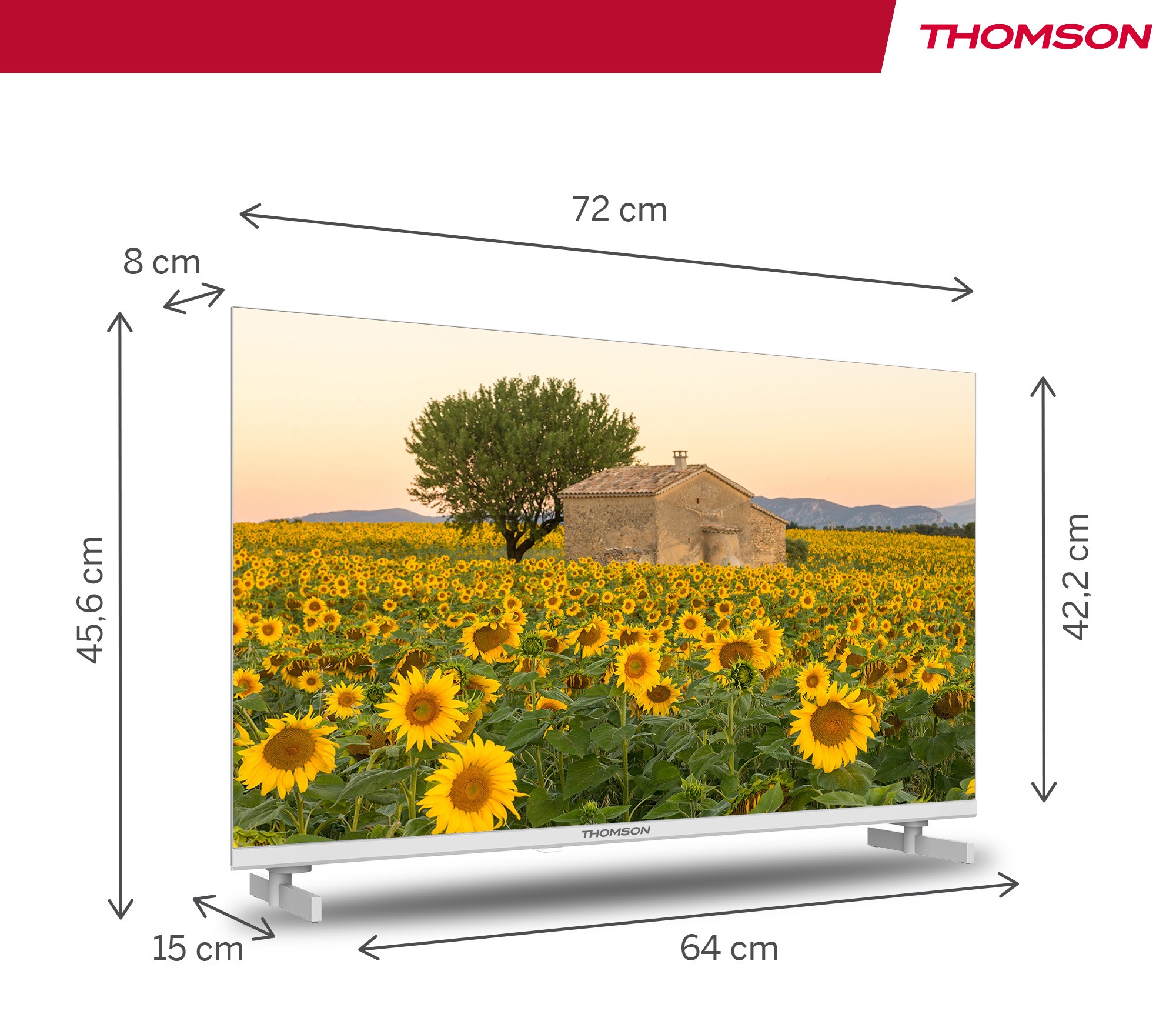THOMSON TV LED 80 cm 60 Hz Android TV 32" - 32HA2S13W