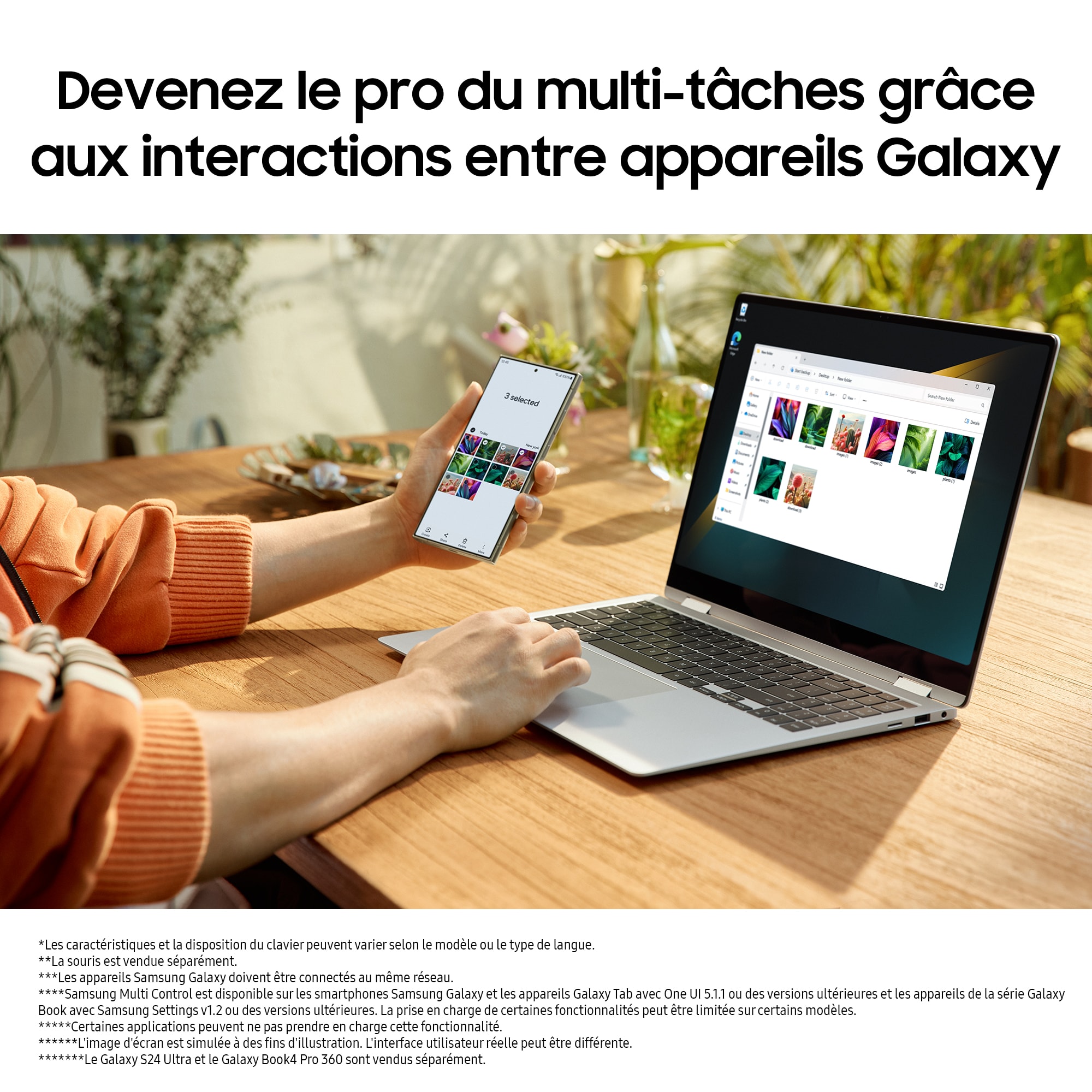 Ordinateur portable tactile SAMSUNG - NP960QGK-KG2FR Ordinateur portable tactile SAMSUNG - NP960QGK-KG2FR