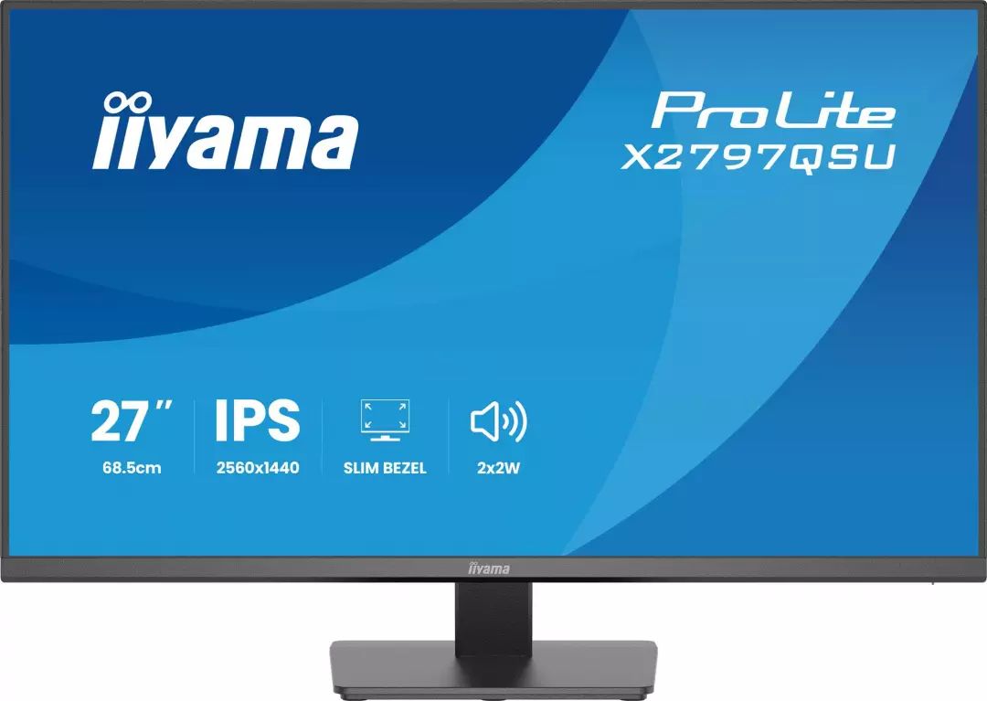 Ecran 27 pouces QHD IIYAMA IPS USB Noir X2797QSU-B1