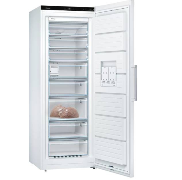 BOSCH Congélateur armoire Série 6, 366L , Blanc - GSN58AWCV