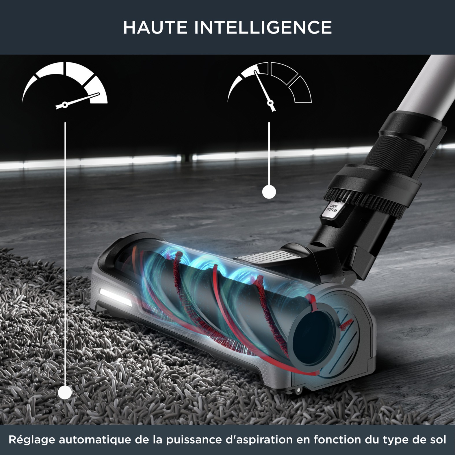 Aspirateur balai ROWENTA X-Force Flex 14.60 Animal Care Noir - RH9958WA Aspirateur balai ROWENTA X-Force Flex 14.60 Animal Care Noir - RH9958WA