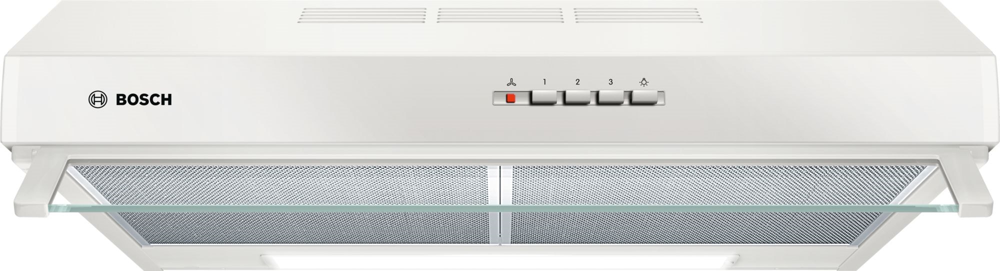 Hotte casquette BOSCH 60cm 72dB Blanc DUL63CC20