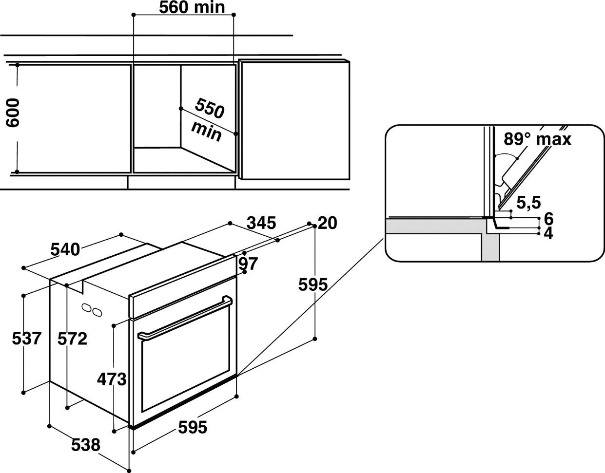 Four encastrable pyrolyse WHIRLPOOL Chaleur tournante 73L Inox - OAKZ9156PIX Four encastrable pyrolyse WHIRLPOOL Chaleur tournante 73L Inox - OAKZ9156PIX