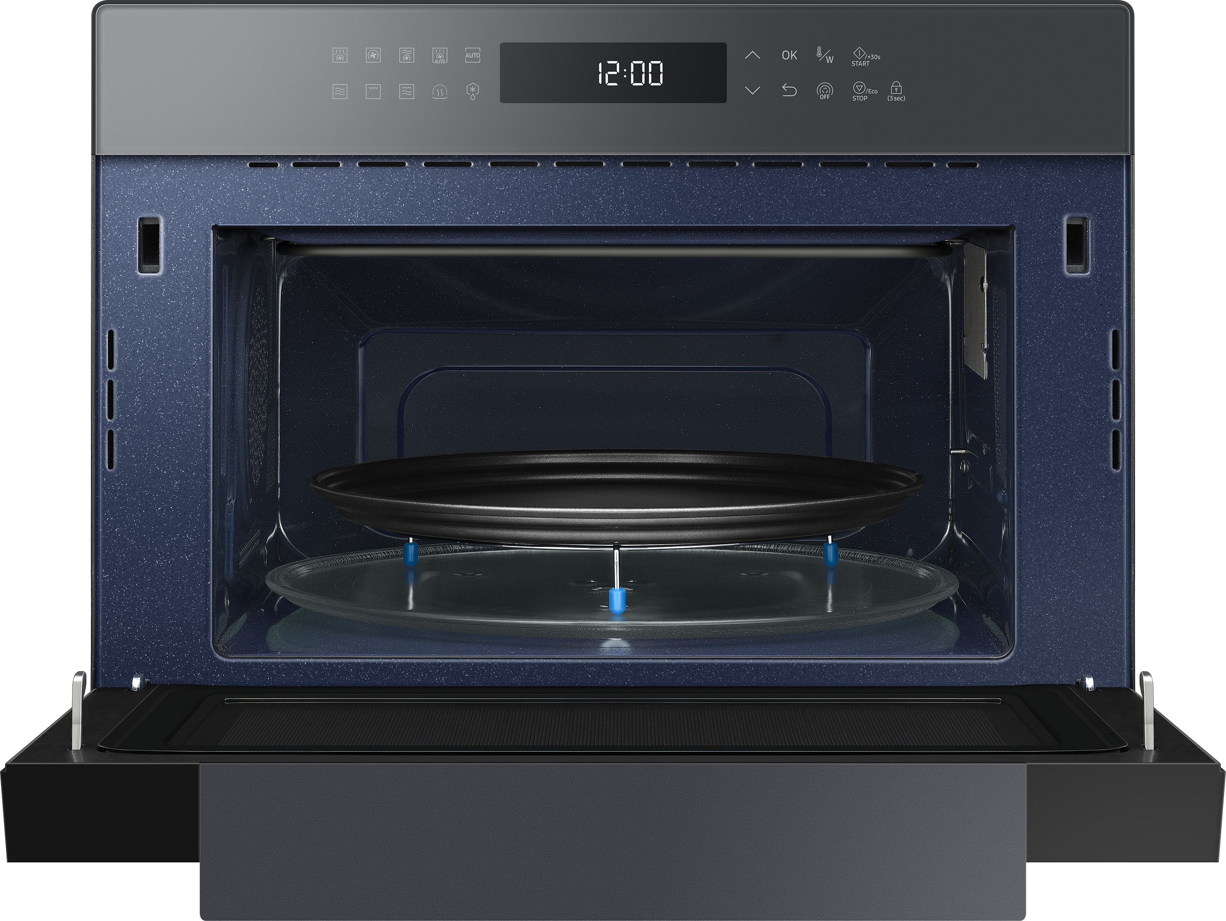 Micro ondes Combiné SAMSUNG 35L 900W Argent - MC35R8088CC
