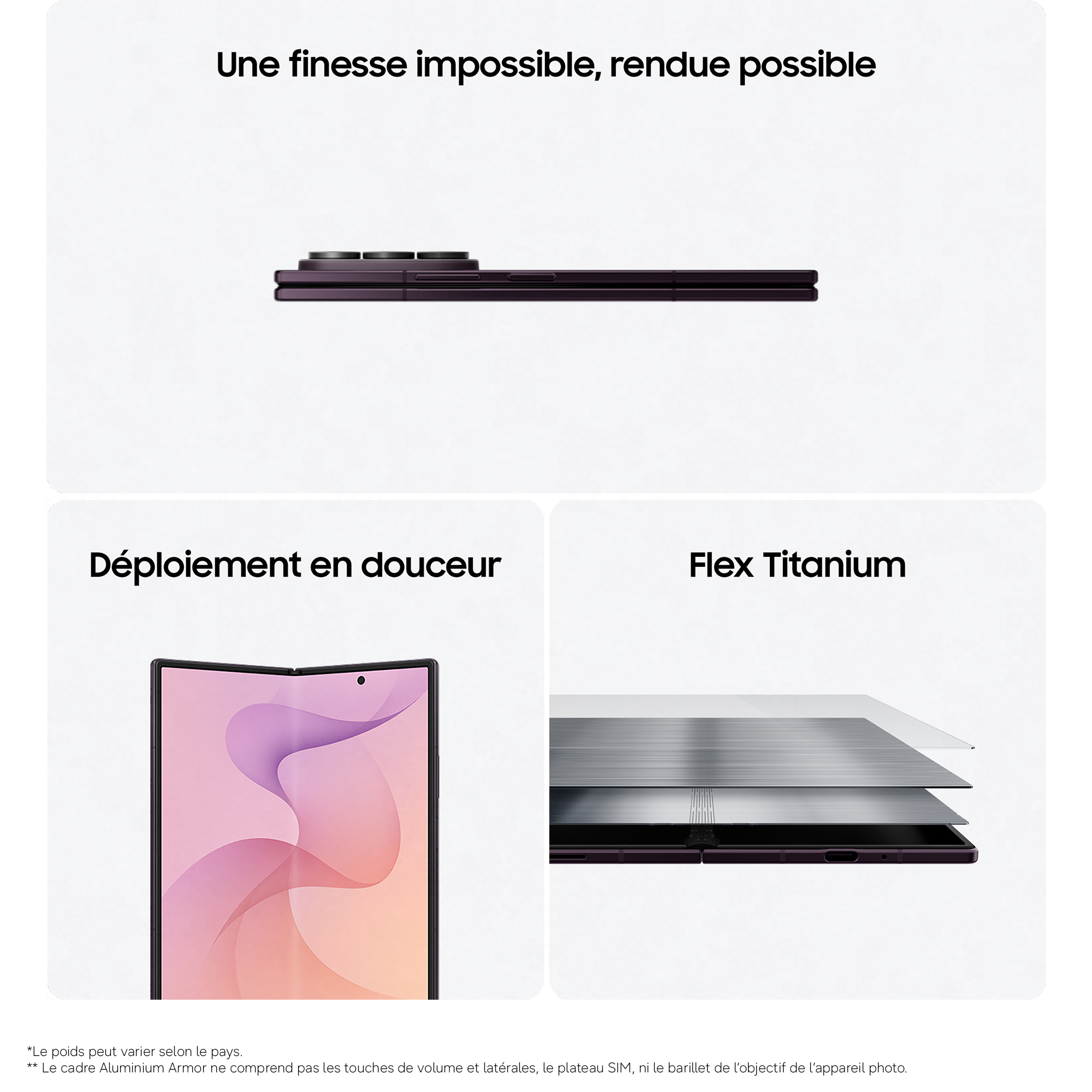 Samsung Galaxy Z Fold 8 Ultra 256Go Techno Violet SAMSUNG  - SM-F976BZVBEUB