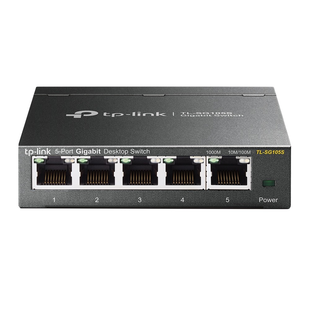 Switch ethernet TP-LINK 5 ports Gigabit Acier - TL-SG105S