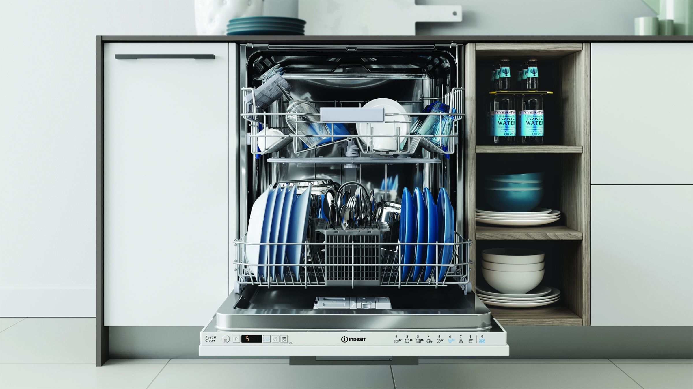 Lave vaisselle encastrable 60 cm INDESIT  - I3IFD534