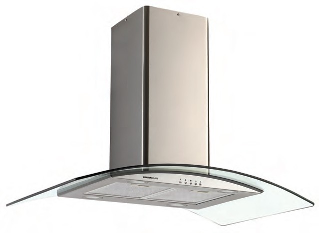 Hotte decorative ilot GLEM  - GHI9100IX
