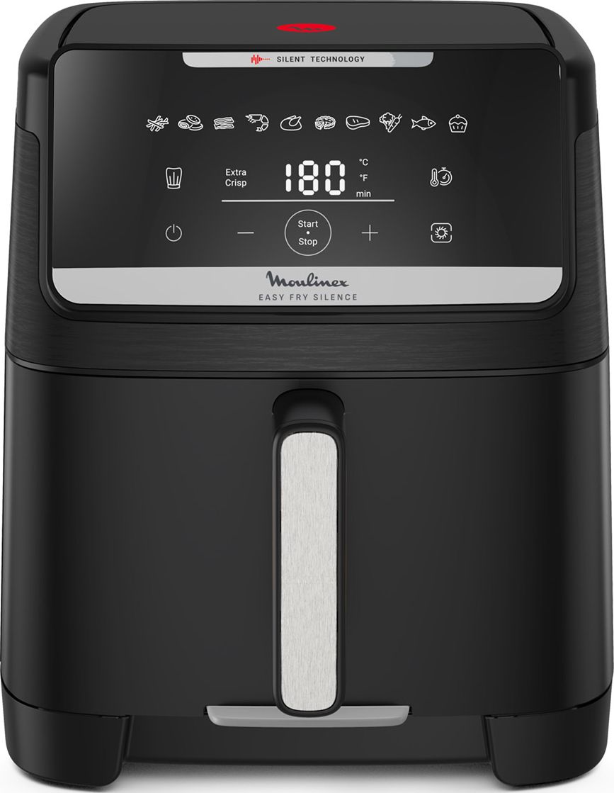 Friteuse à air chaud MOULINEX AirFryer 7L 1800W Couvercle transparent - EZ8428F0
