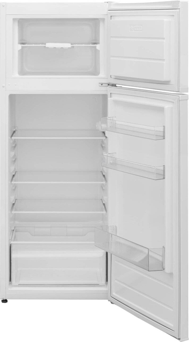 Réfrigérateur congélateur haut EDSON , Froid Statique, 213L, Blanc - ED2632DWF