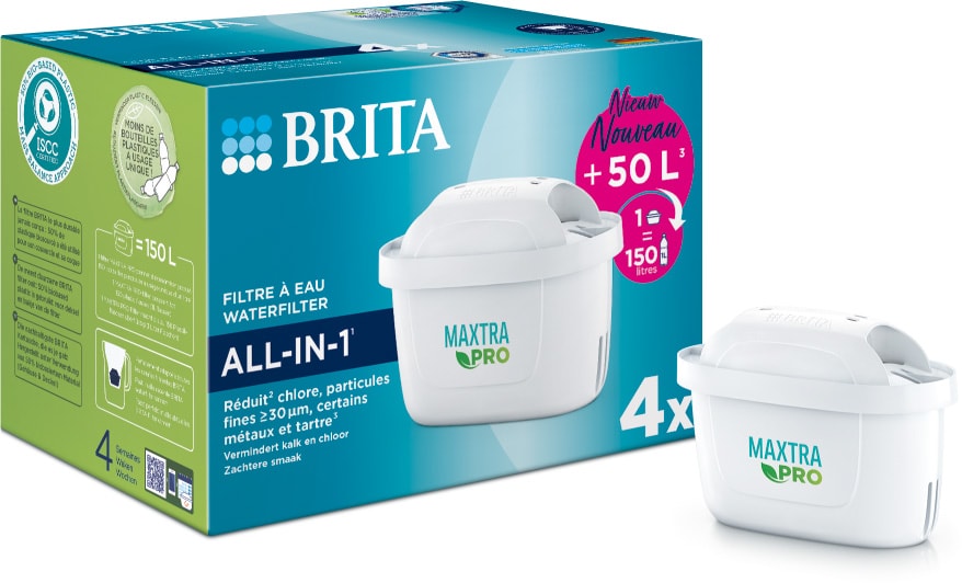 Pack de cartouches filtrantes BRITA FRANCE 4 filtres 4 Mois 1050415