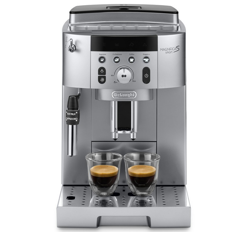 Robot expresso DELONGHI Broyeur, Magnifica S Smart, Inox - ECAM25031SB