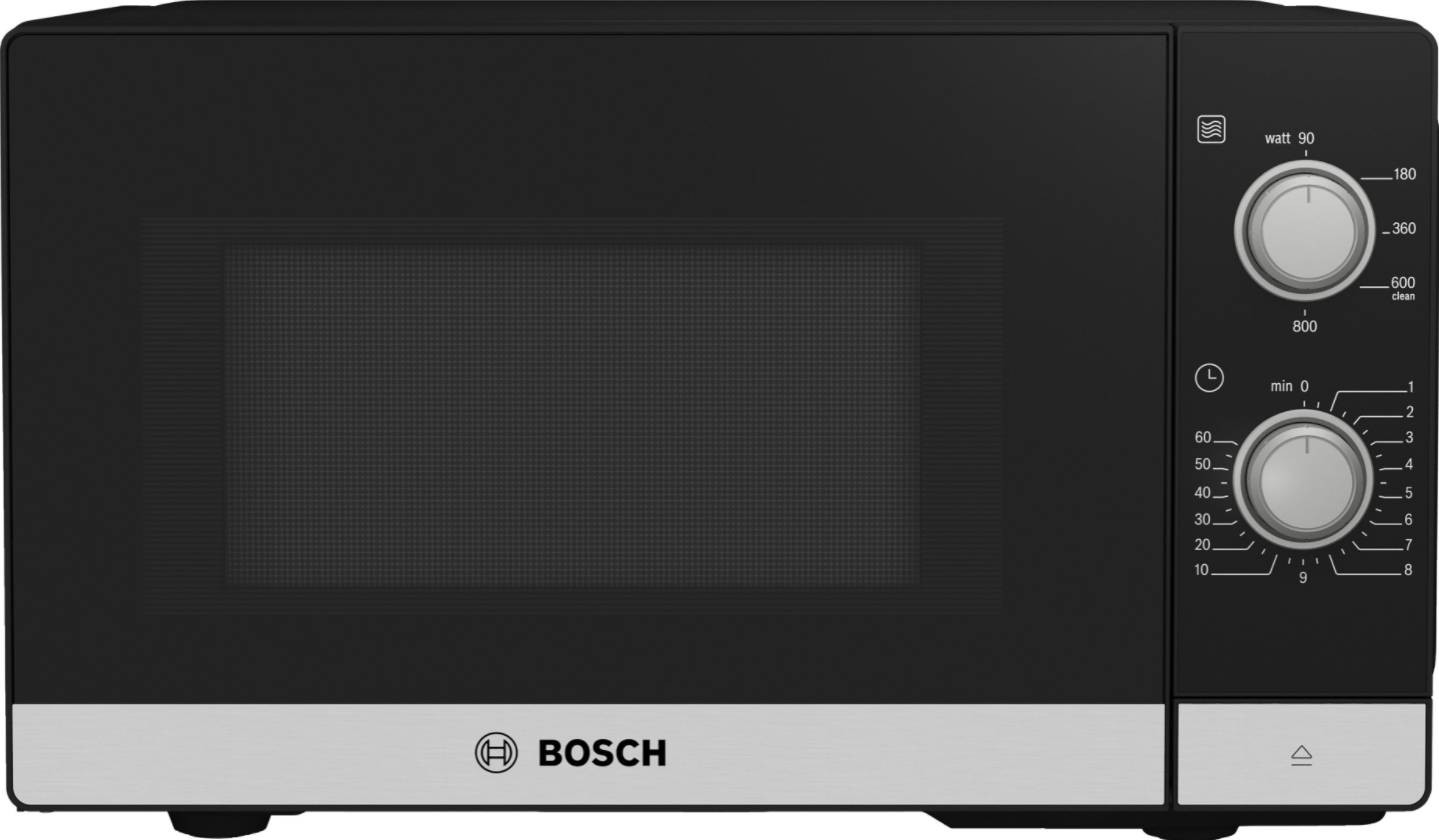 BOSCH Micro ondes Série 2 800W 20L Inox  FFL020MS2