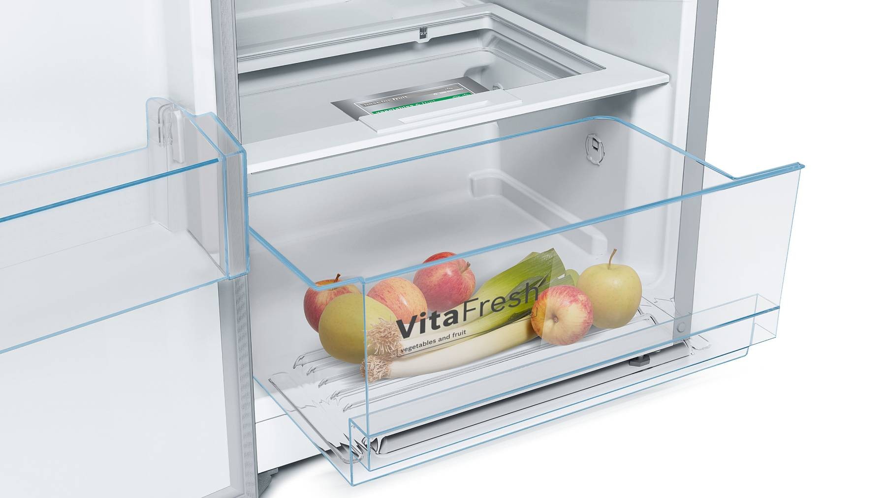 BOSCH Réfrigérateur 1 porte Série 4 Froid Brassé 324L Inox - KSV33VLEP