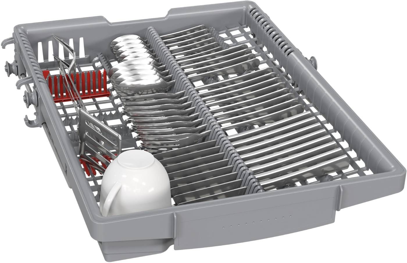 Lave vaisselle 45 cm BOSCH Série 4, 10 couverts, Inox - SPS4EMI61F