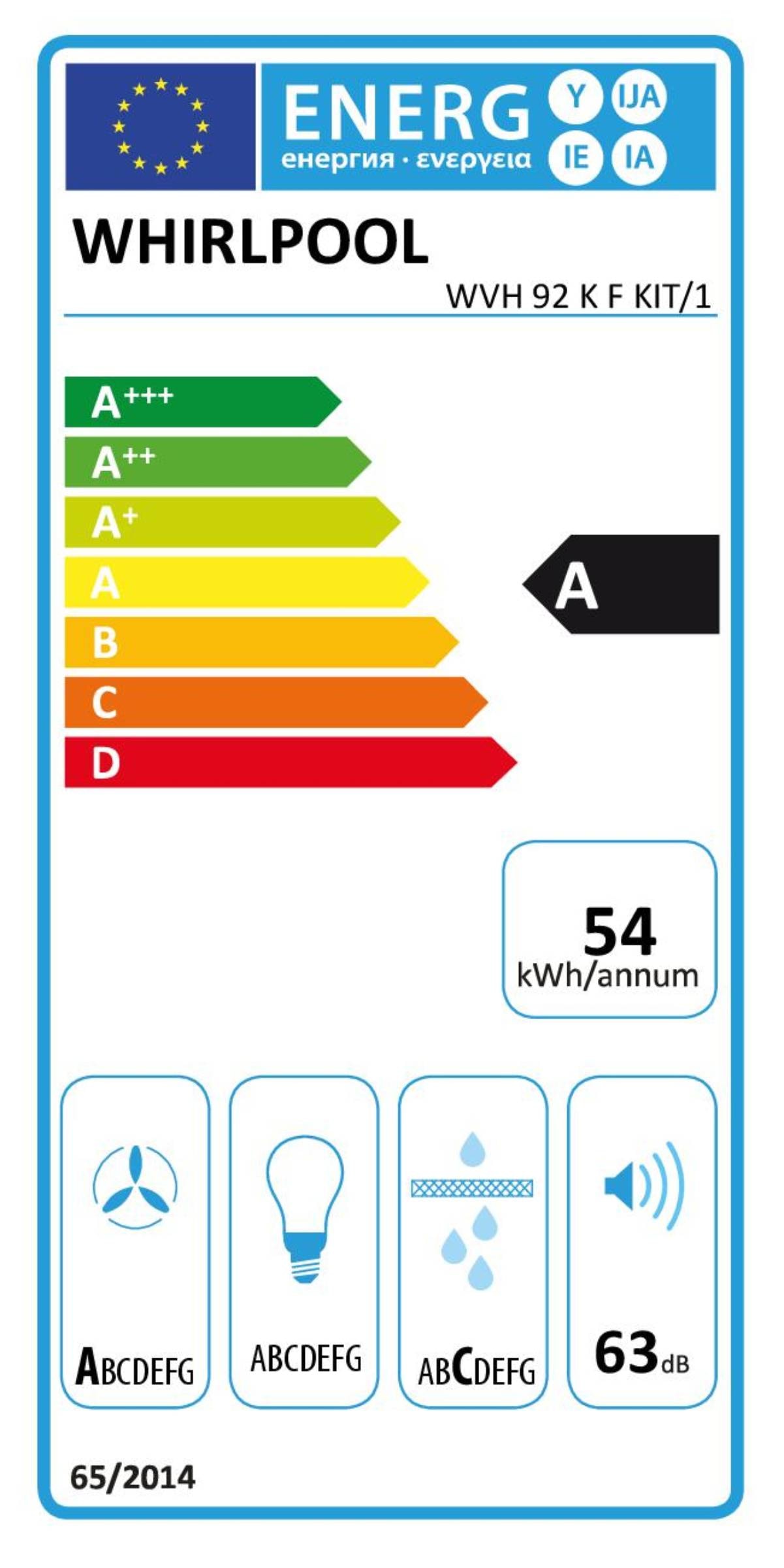 Plaque induction WHIRLPOOL 4 Foyers 83 cm Noir - WVH92KFKIT/1 Plaque induction WHIRLPOOL 4 Foyers 83 cm Noir - WVH92KFKIT/1