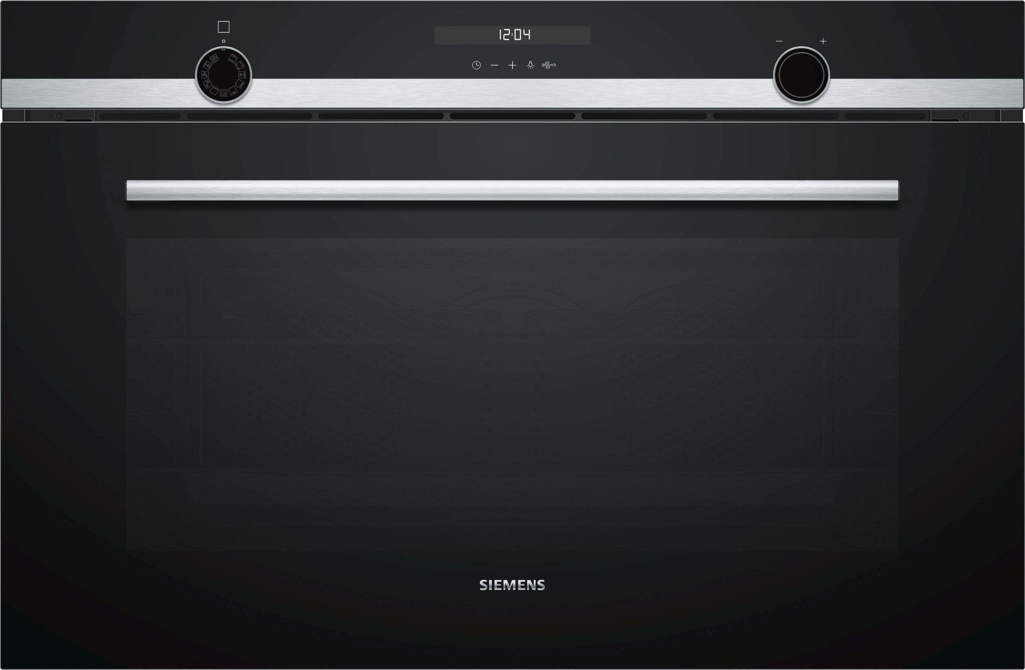Four encastrable pyrolyse SIEMENS Chaleur tournante 112 L Noir Inox VB578D0S0