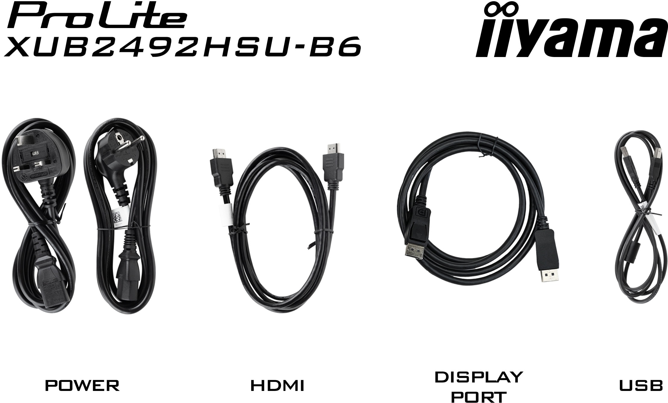 Ecran 24 pouces Full HD IIYAMA  - IIXUB2492HSUB6